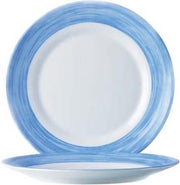 Brush Dinerbord - Blauw - Ø 23