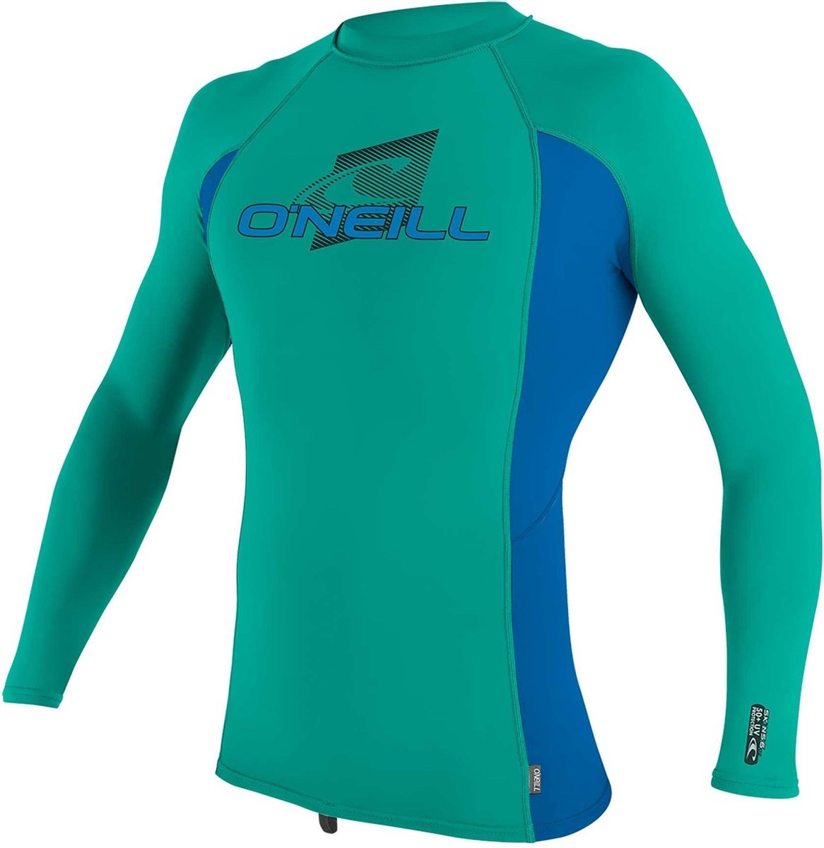 O'Neill - UV-shirt voor kinderen - Longsleeve - Premium Rash - Baltisch groen - maat 134-140cm