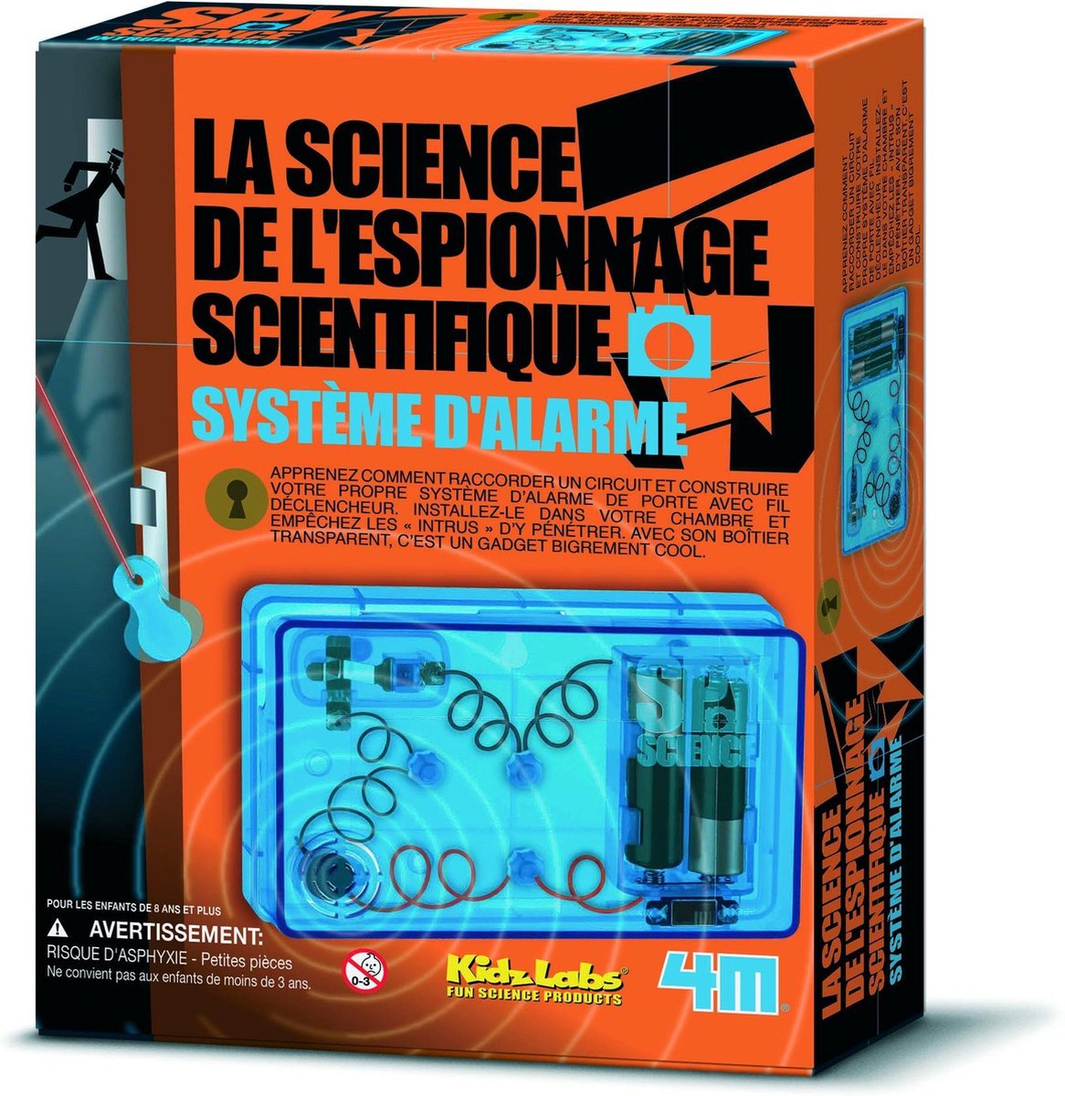 4m Kidzlabs spy science: alarm franstalige versie