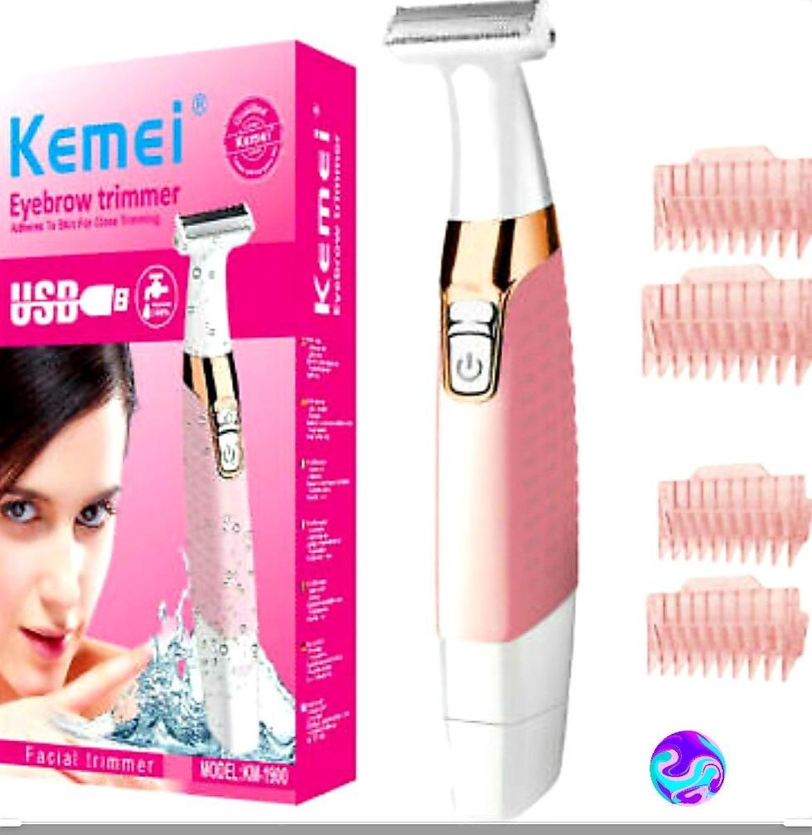 Kemei-EYEBROW TRIMMER- Wenkbrauw trimmer-Trimmer