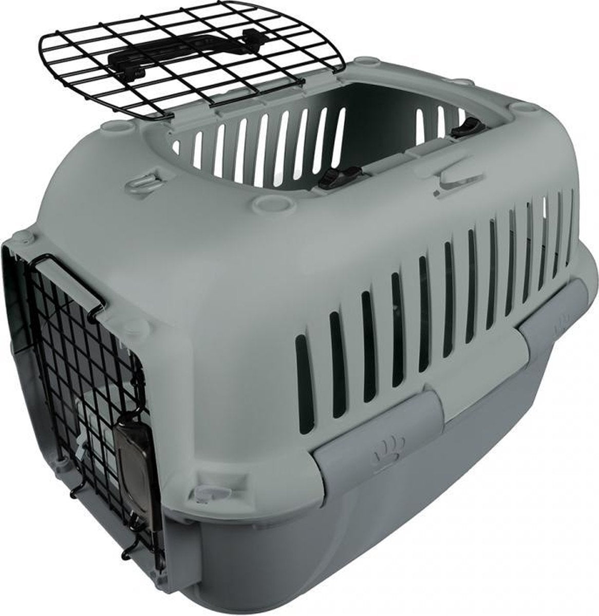 Ebi reiskennel Reserveonderdeel clips transportbox serene Grijs 10x4