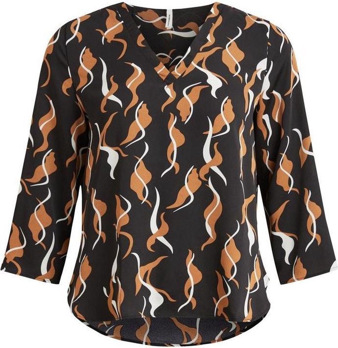 Objhelena 3/4 Top 111 23033877 Black/abstract