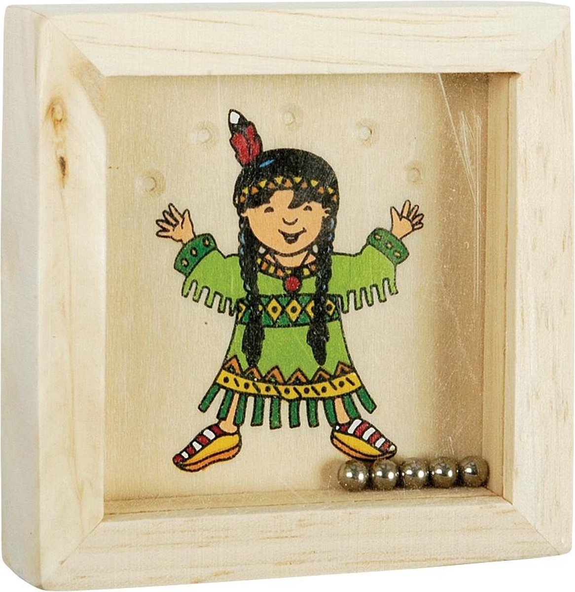 Houten Geduldspel Kinderen v/d Wereld