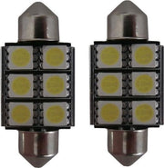 6 SMD Canbus LED binnenverlichting 36mm C5W