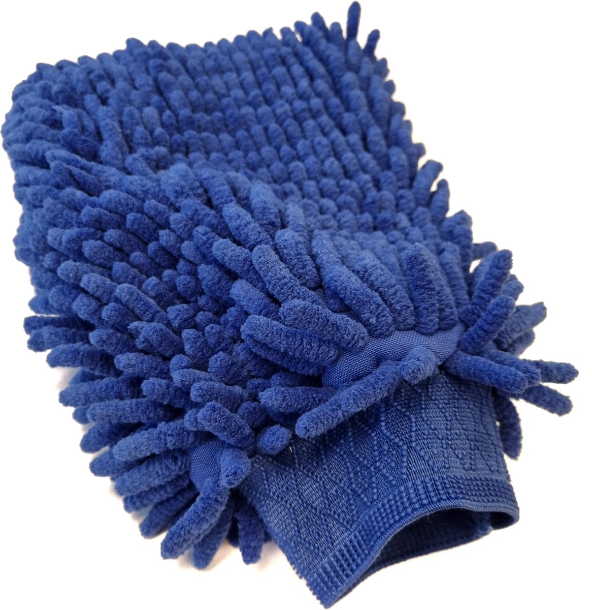 Gadgetpoint | Auto Handschoen | Schoonmaak Spons | Auto Washandschoen | Auto Wassen | Schoonmaakspons | 1 zijdig | Blauw