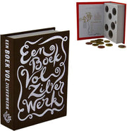 spaarboekje 'Een boek vol zilverwerk'  | donkerbruin