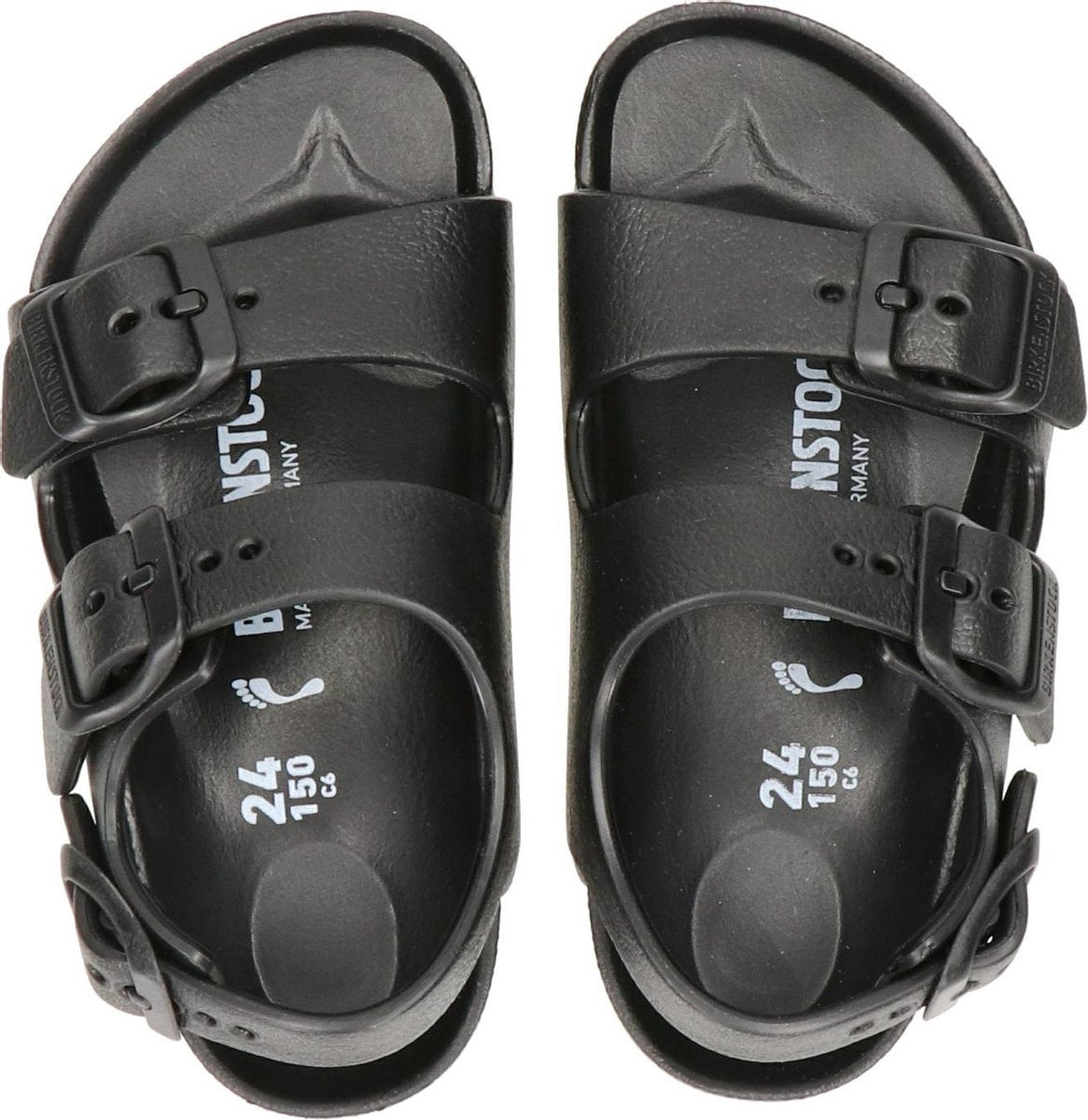 Birkenstock Milano EVA Kinderslippers Small fit - Black - Maat 30