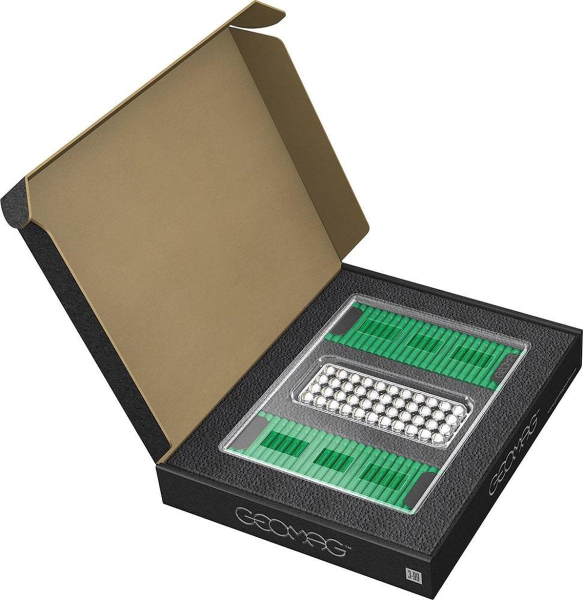 Geomag Masterbox Large 248 delig Green