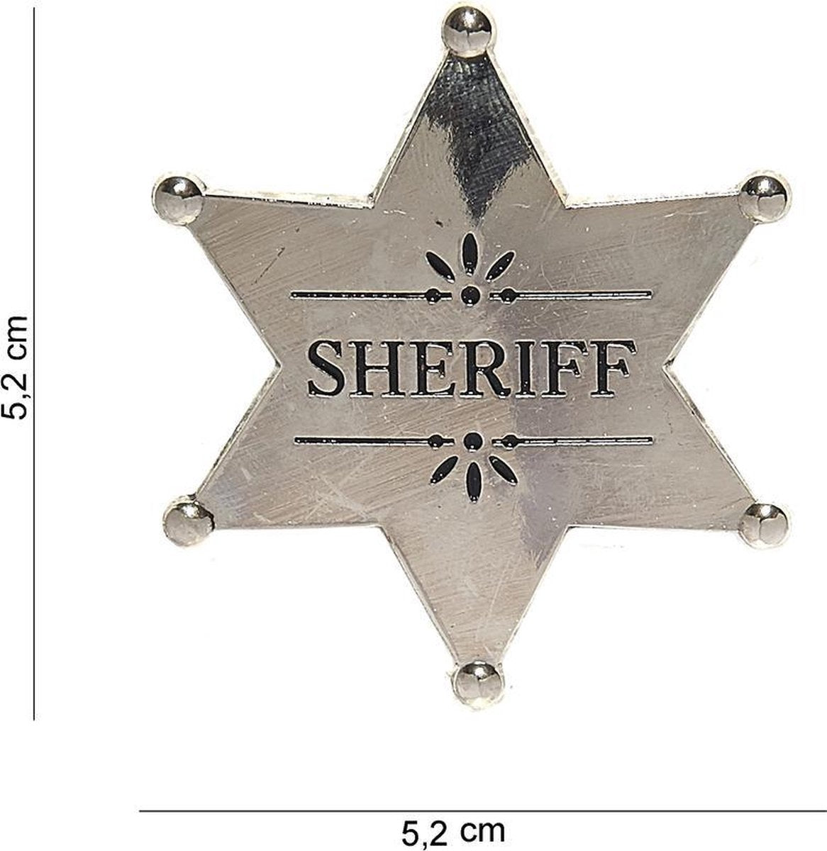Embleem Sheriff metaal