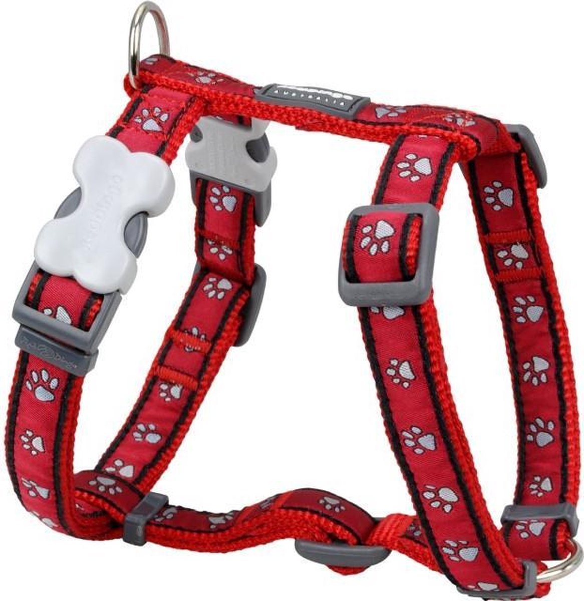 Red Dingo Hondentuig 15mm Neck 30-48cm Body 36-54cm DH-PP-RE-15