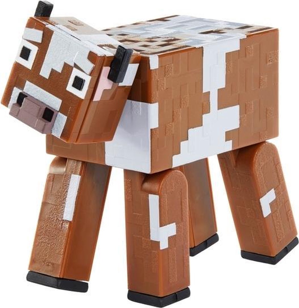 Mattel Speelset Minecraft Comic Maker Cow 8 Cm Bruin
