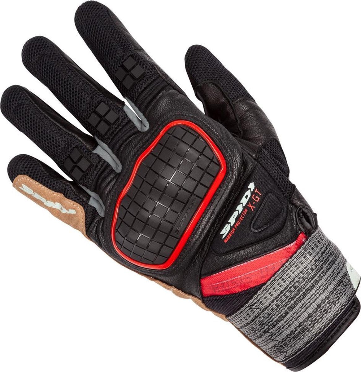 Spidi X-Force Red Motorcycle Gloves 2XL