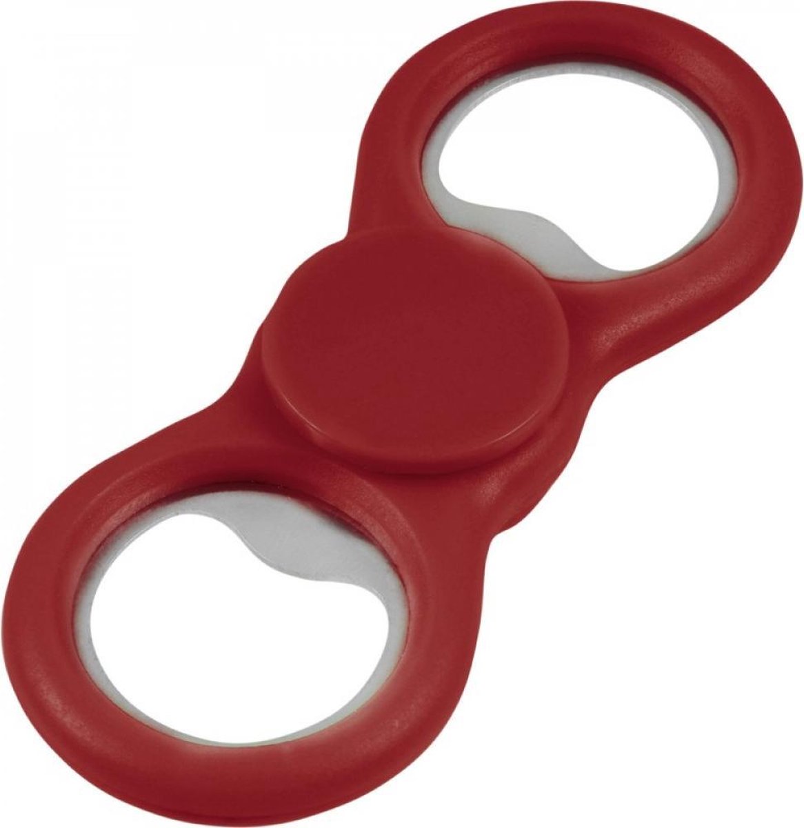 NBH - Duo flessenopener en Spinner in 1 - ROOD