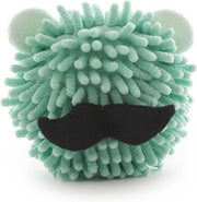 Il Wonder Sponge mint green met moustache