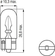 Lamp 12V-5W WEDGE T10