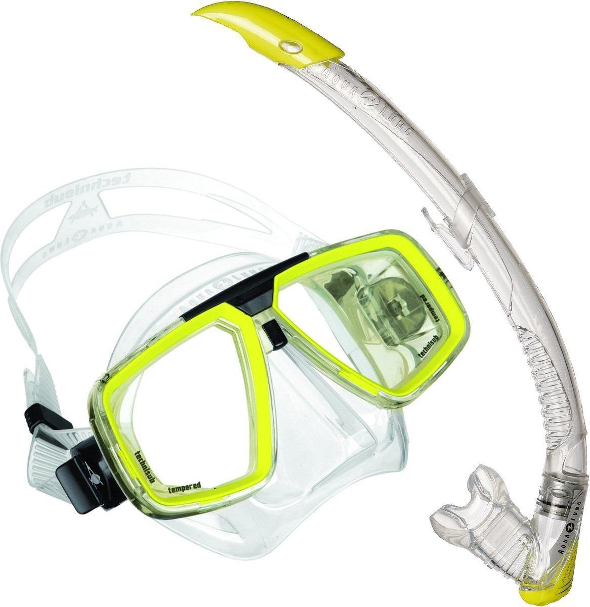 Aqua Lung Look + Zephyr - Snorkelset - Volwassenen - Hot Lime