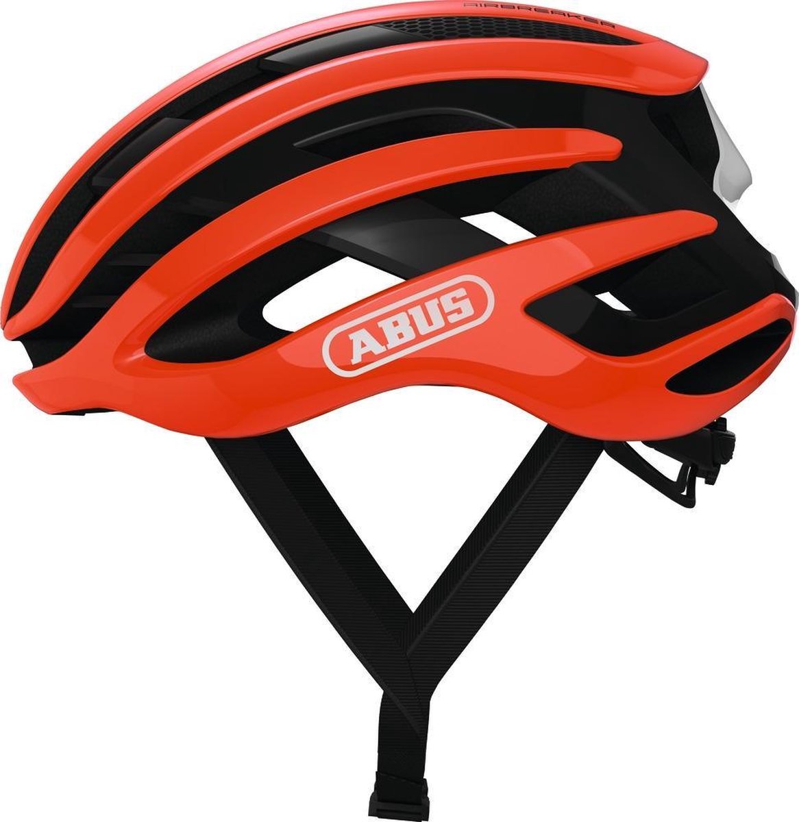 Abus AirBreaker Fietshelm - Maat  L (59-61  cm) - shrimp orange
