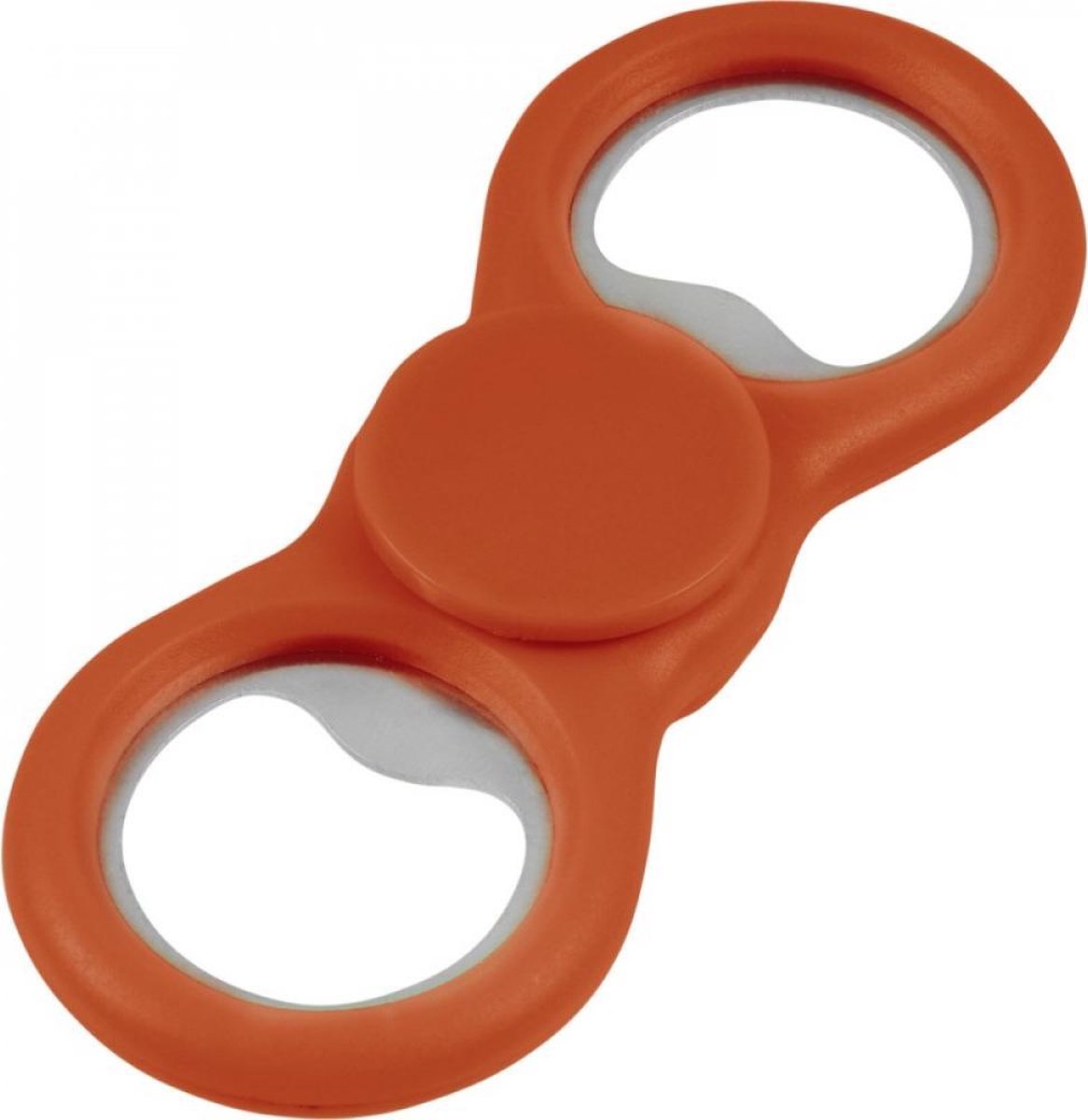 NBH - Duo flessenopener en Spinner in 1 - ORANJE