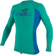 O'Neill - UV-shirt voor kinderen - Longsleeve - Premium Rash - Baltisch groen - maat 126-134cm