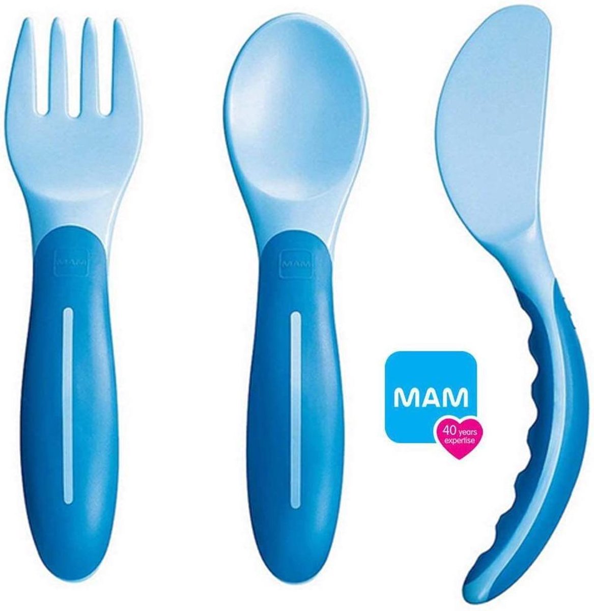 MAM Driedelig Baby Bestek - Blauw
