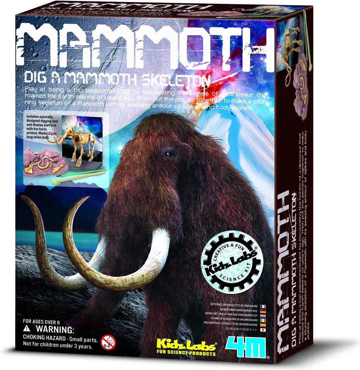 4M - KidzLabs - Uitgraven - Mammoet