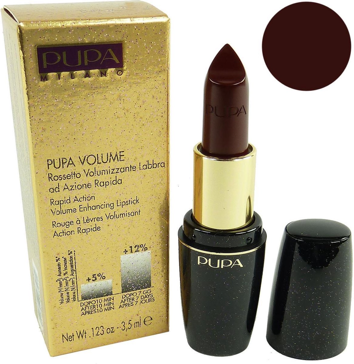 Pupa Light Up The Night Volume Lipstick - 501 Party Violet Lippenpen - 3.5ml