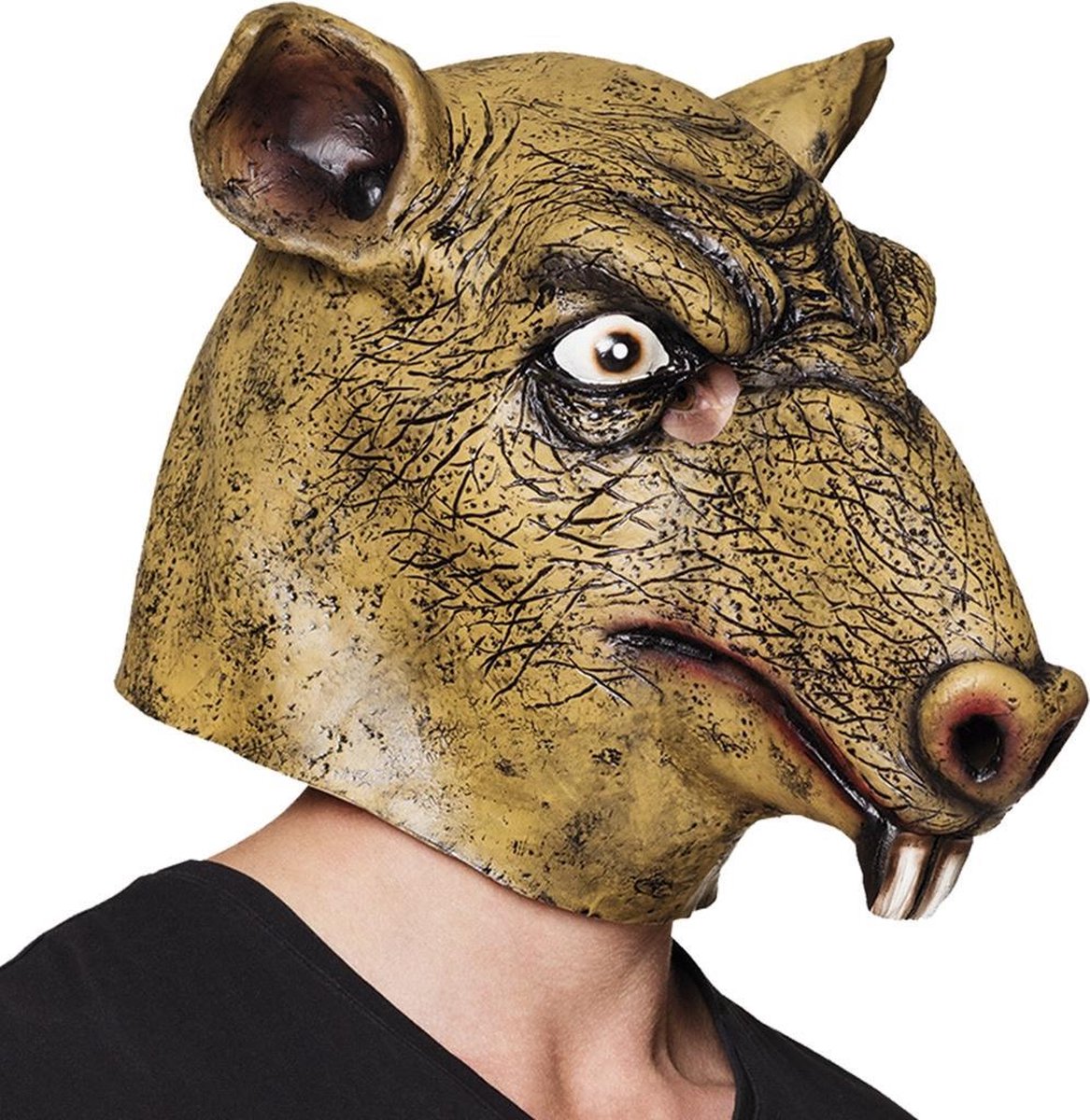 St. Latex hoofdmasker Rat