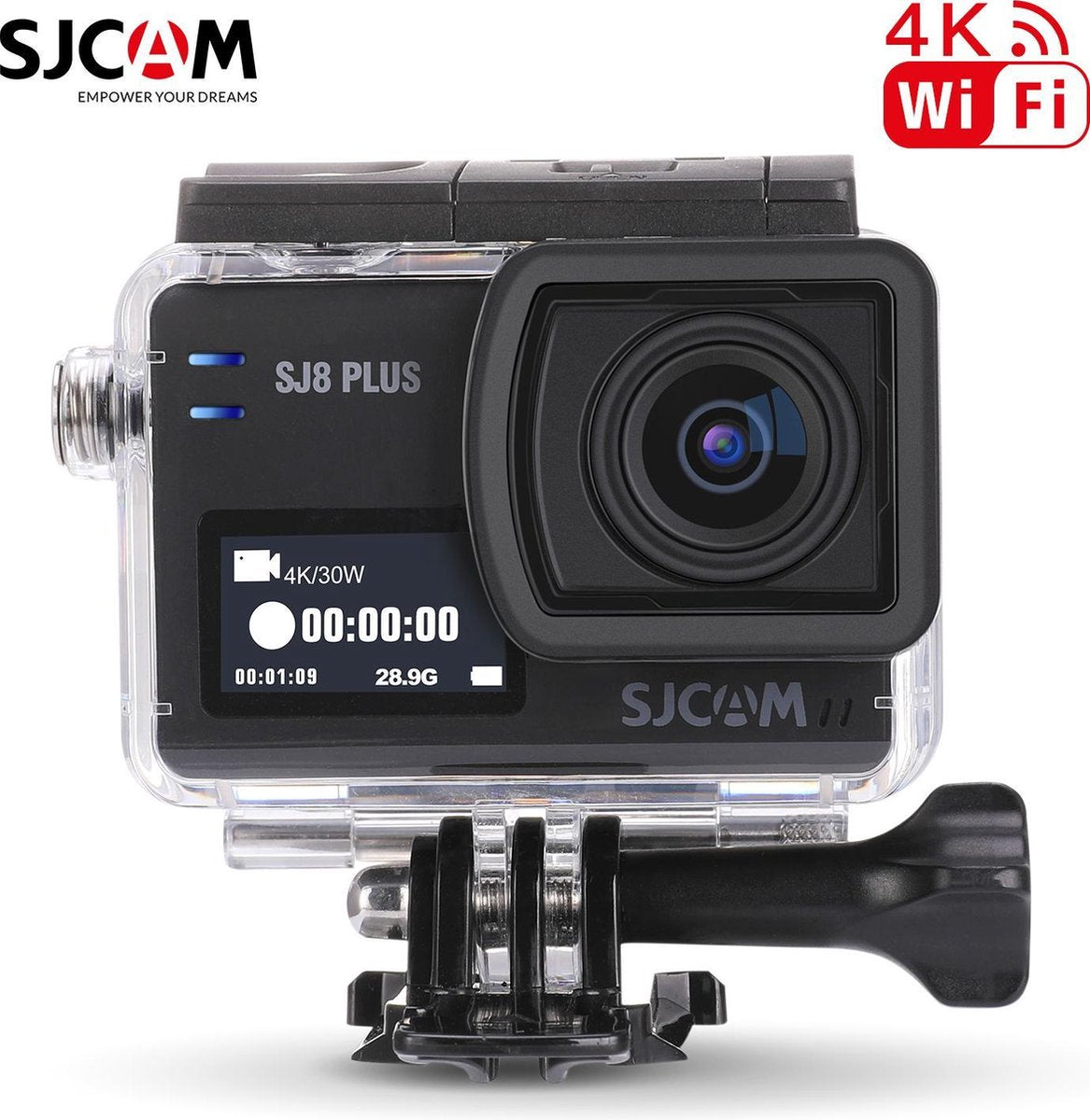 SJCAM SJ8 Plus - Met Accessoires - 4K + WiFi