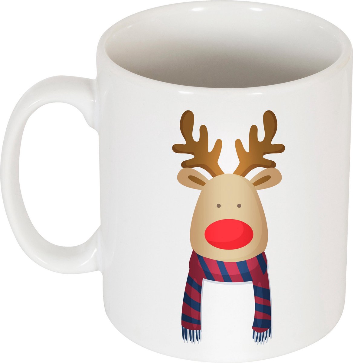 Reindeer Supporter Mok - Rood/Blauw