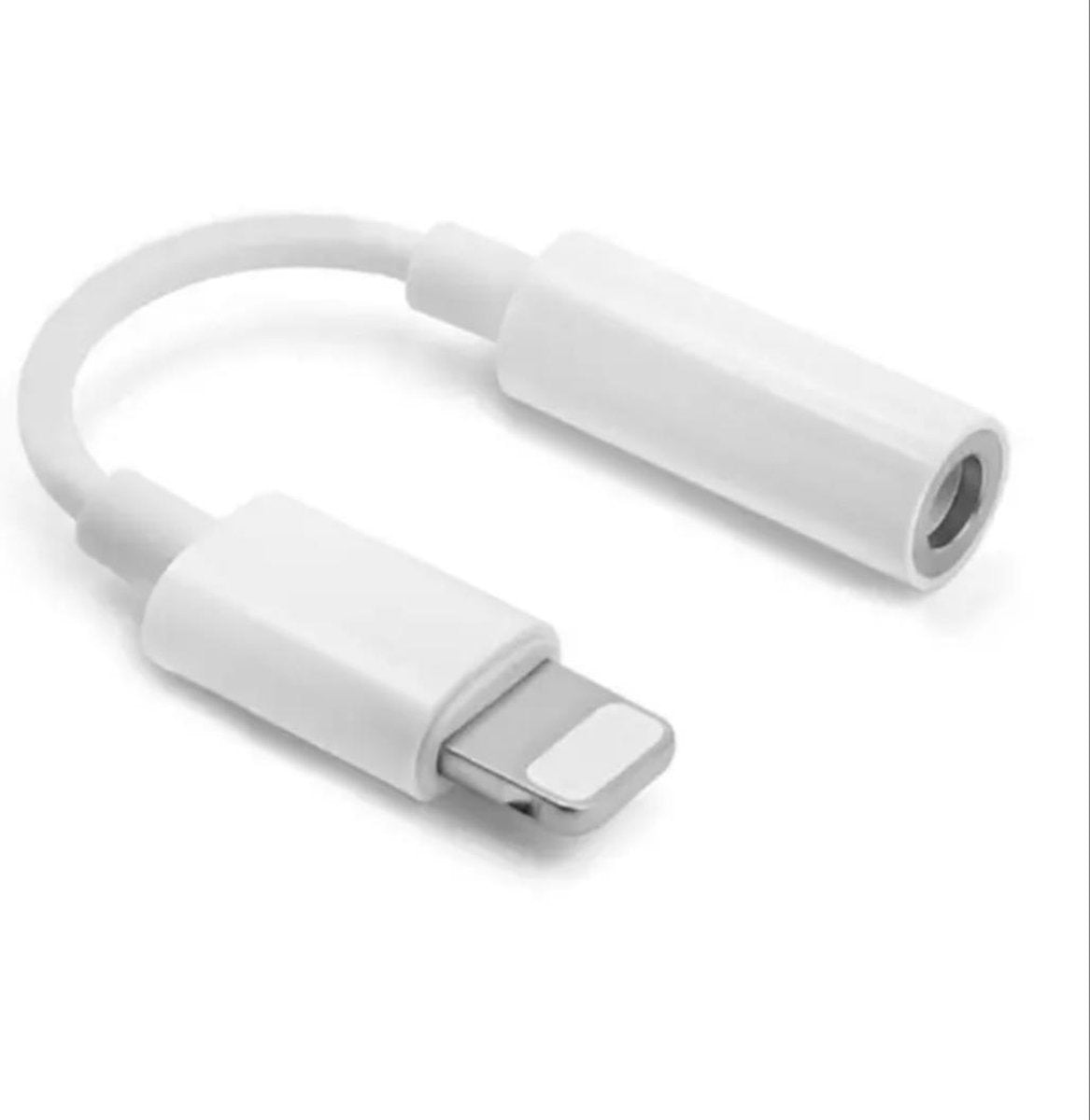 Iphone  To 3.5MM AUX Cable - Audio Kabel - Wit