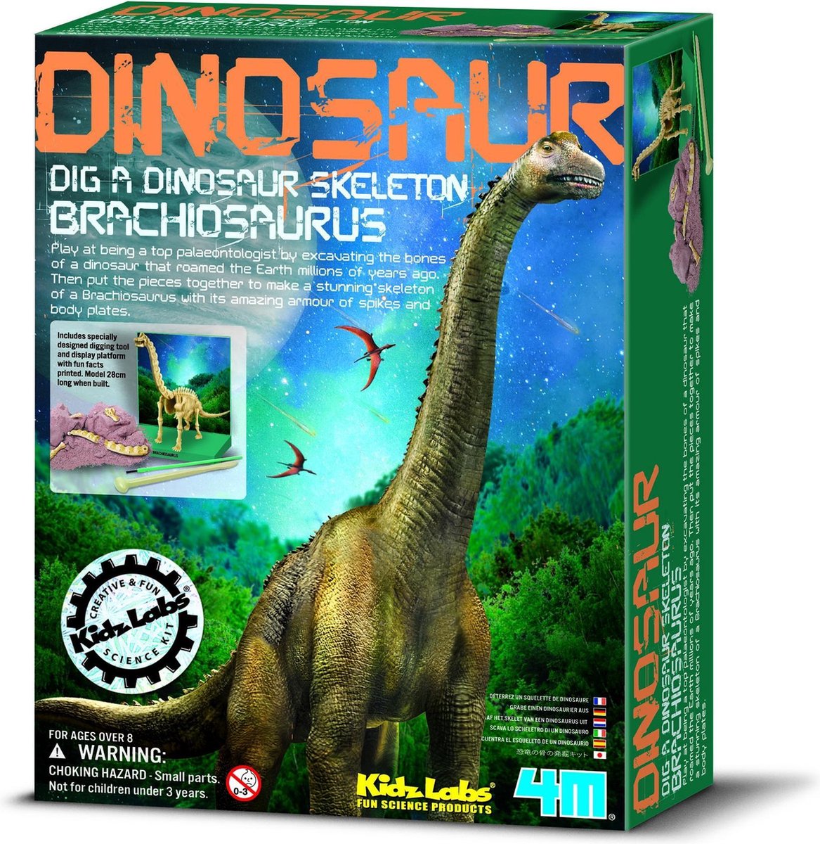 4M - KidzLabs - Uitgraven - Brachiosaurus