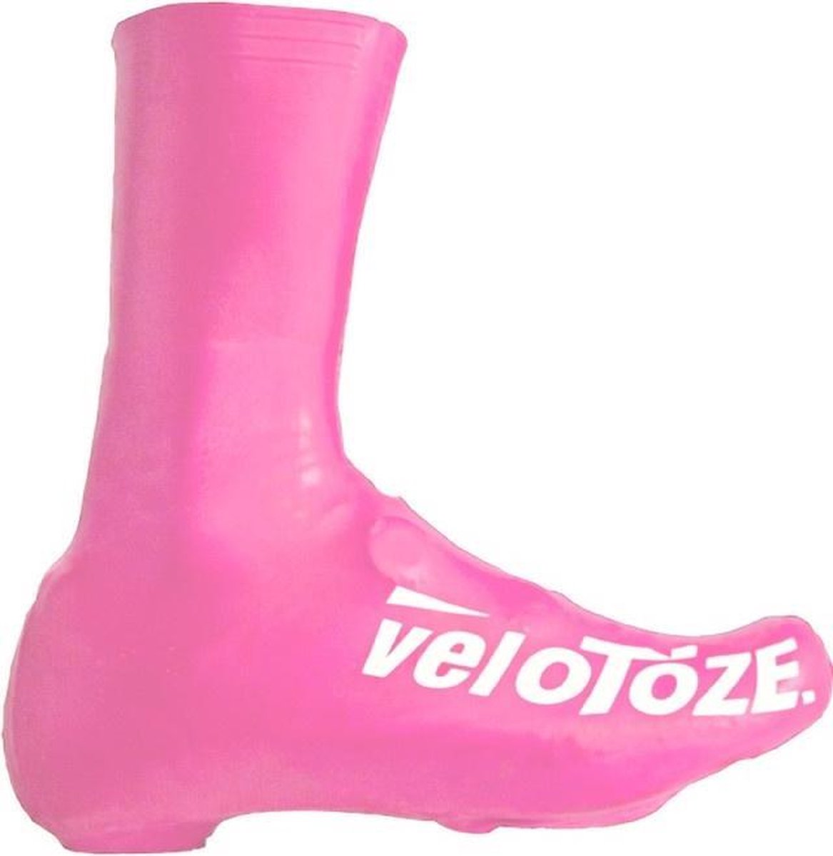 Velotoze Overschoenen Road 2.0 Rubber Roze Maat L