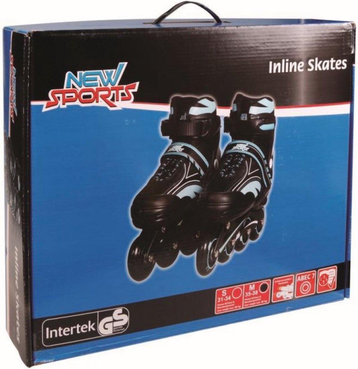 Inline skates Blauw