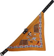 Halsband hond - oranje juichhalsband  34-39cm halsomtrek