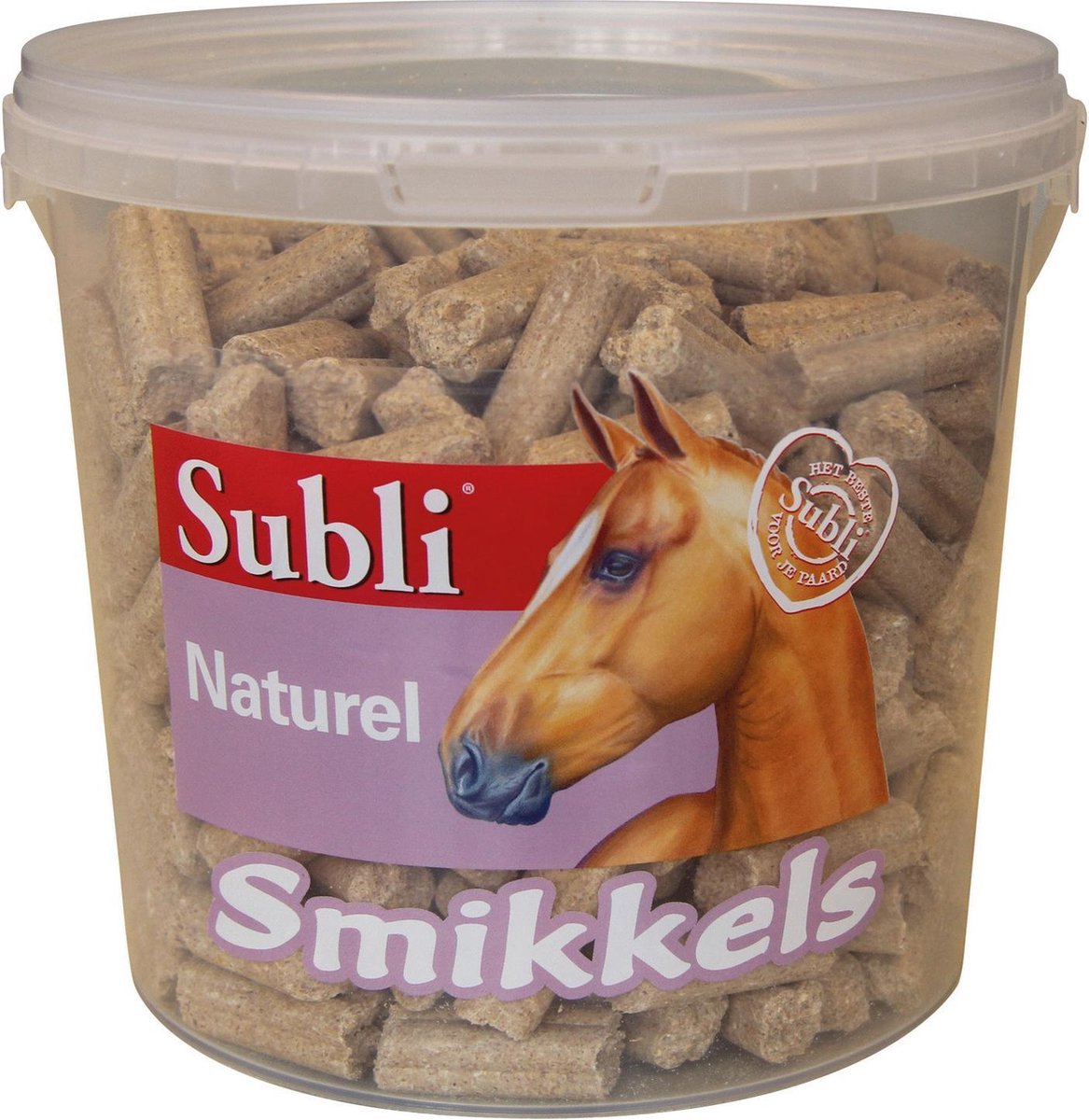 Subli Smikkels Naturel - Paardensnack - 1.5 kg