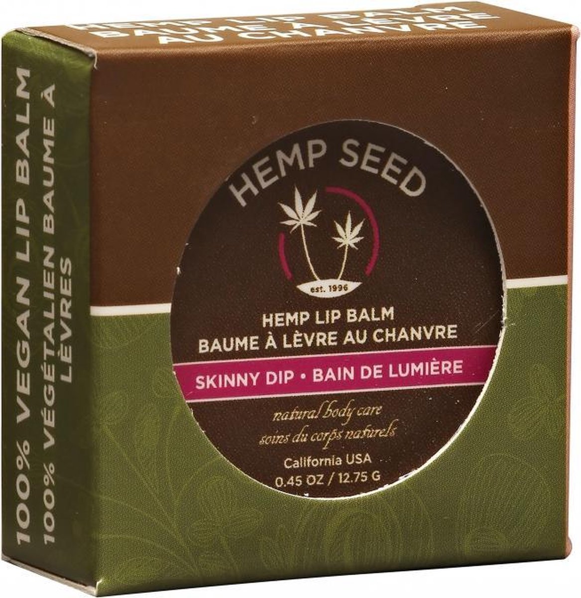 Skinny Dip Lip Balm with Vanilla Cotton Candy Flavor- 0.45oz / 1