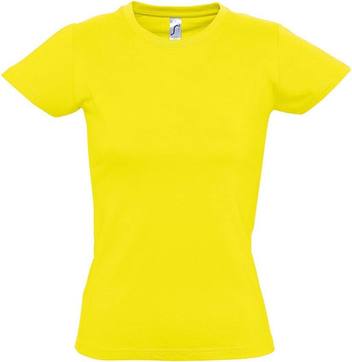 SOLS Dames/dames Imperial Heavy Short Sleeve T-Shirt (Citroen)