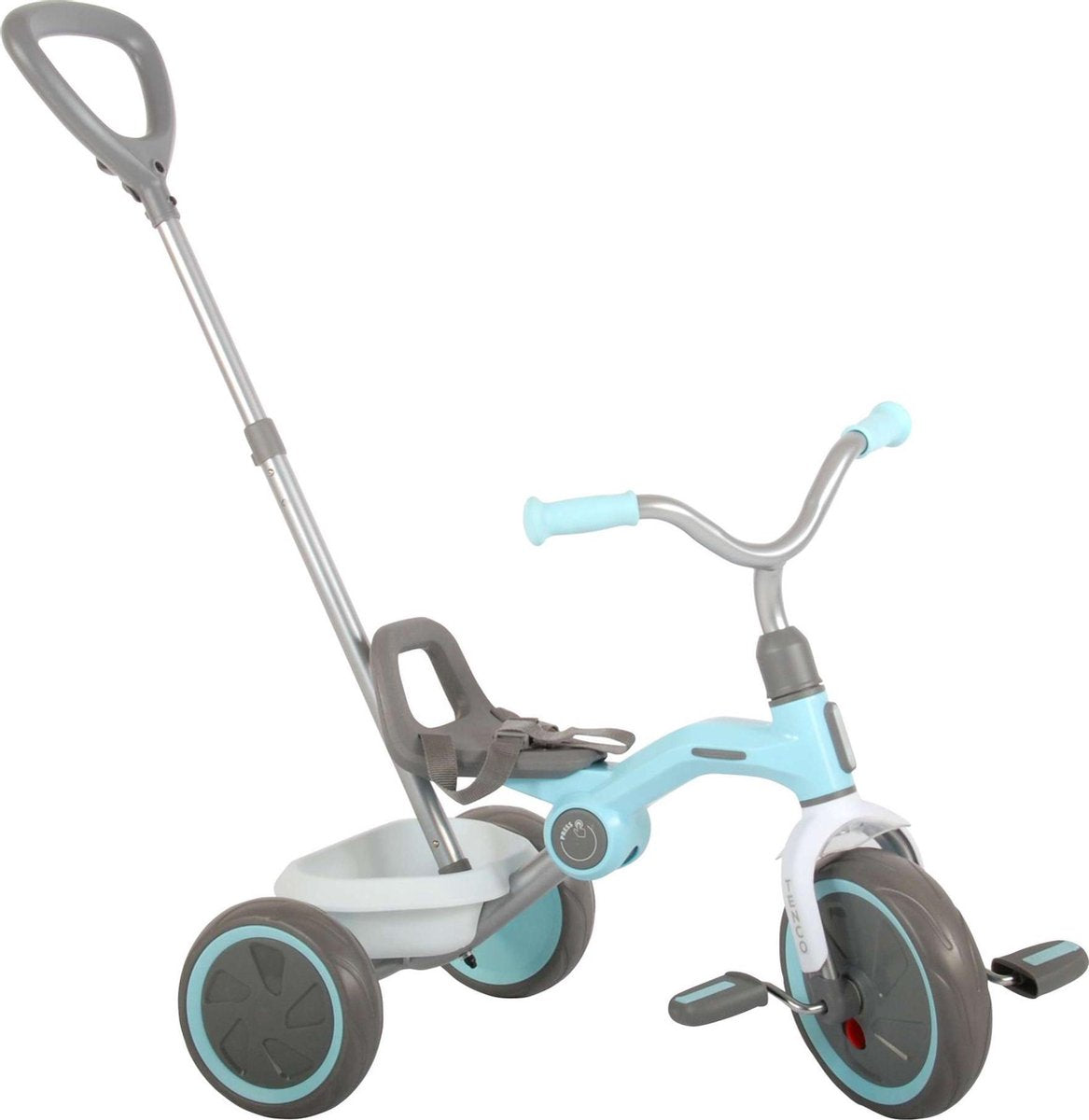 QPlay Driewieler Tenco - Jongens en Meisjes - Pastel Blauw
