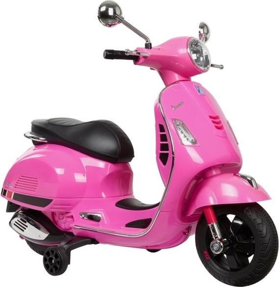 Vespa GTS - Elektrische Kinderscooter - Accu Scooter - Sterke Accu - Afstandbediening - Roze