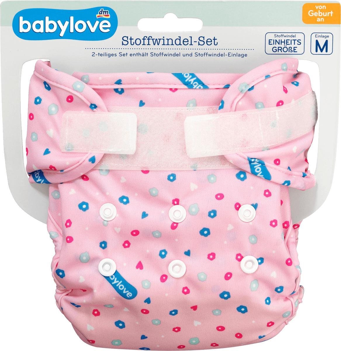 babylove Overbroekje luier bloemen