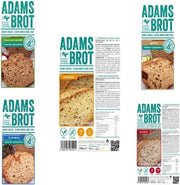 Adams Brood | Voordeelpakket | 5 x Adams Brot Bakmix  | Snel afvallen zonder poespas!