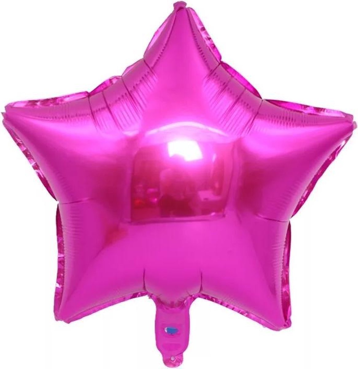 Folieballon ster| Donker roze | 18 inch | 45 cm | DM-products
