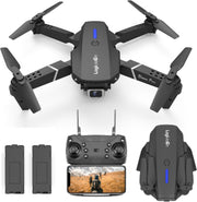 Logivision E88 Drone met 4K Camera - Drone met Camera voor Buiten/Binnen - Mini Drone - Drone voor Kinderen/Volwassenen - 20 Minuten Vliegtijd - Inclusief GRATIS Accu