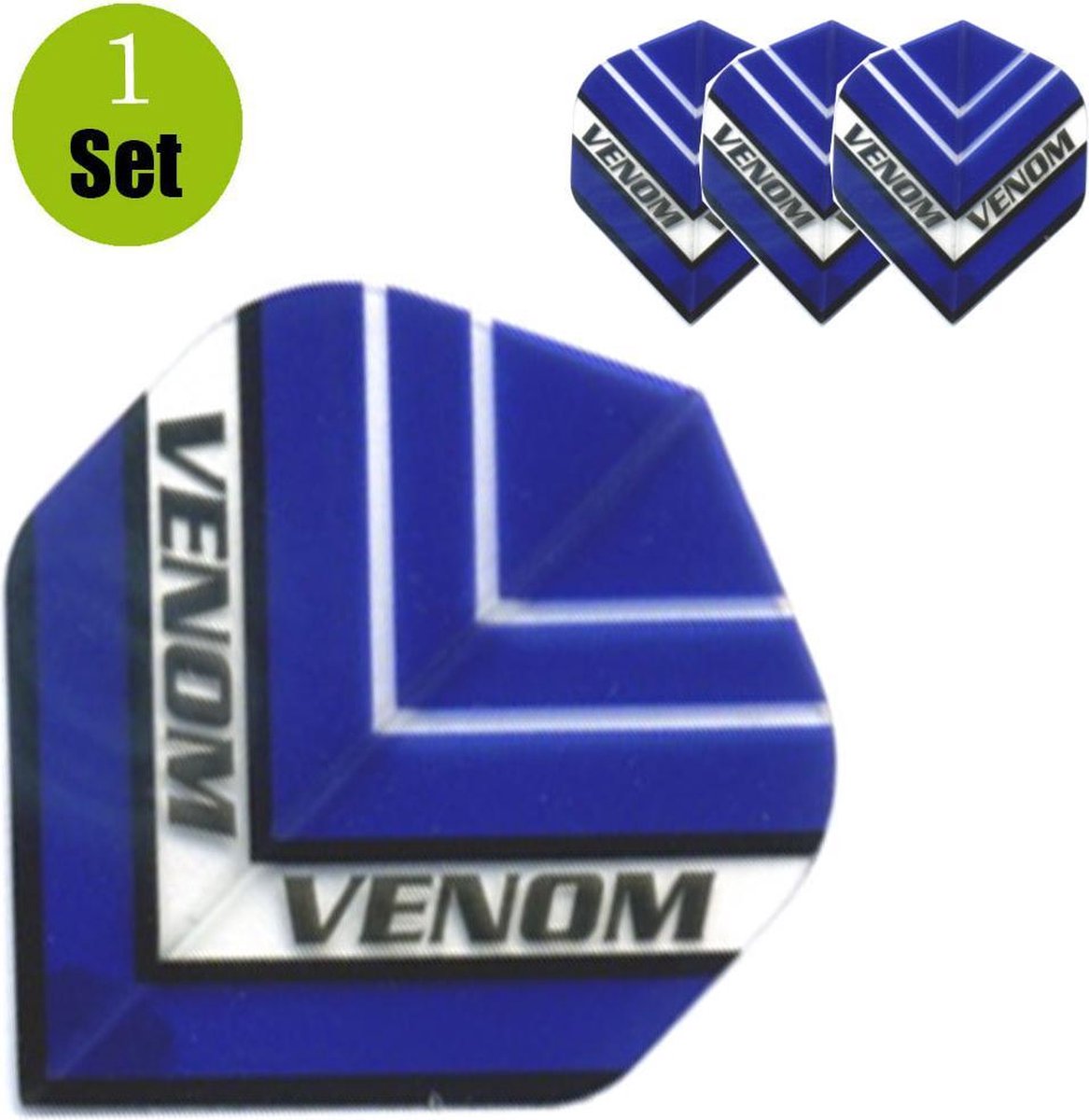 Ruthless Venom HD150 Dartflights - Blauw- ()