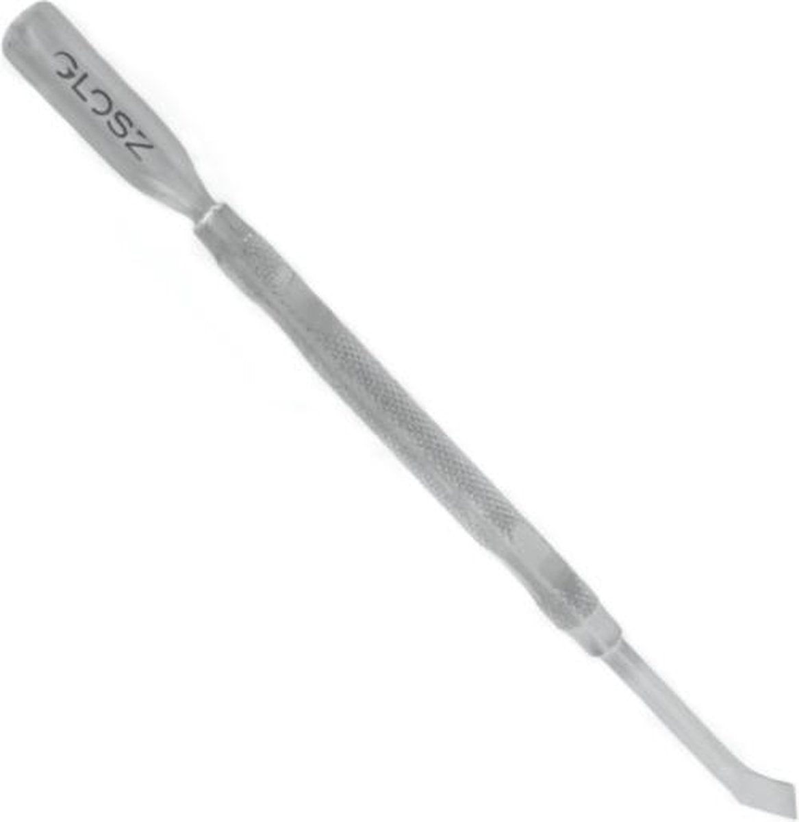 Glosz - professionele cuticle pusher - bokkenpootje nagels - metaal - dubbelzijdig