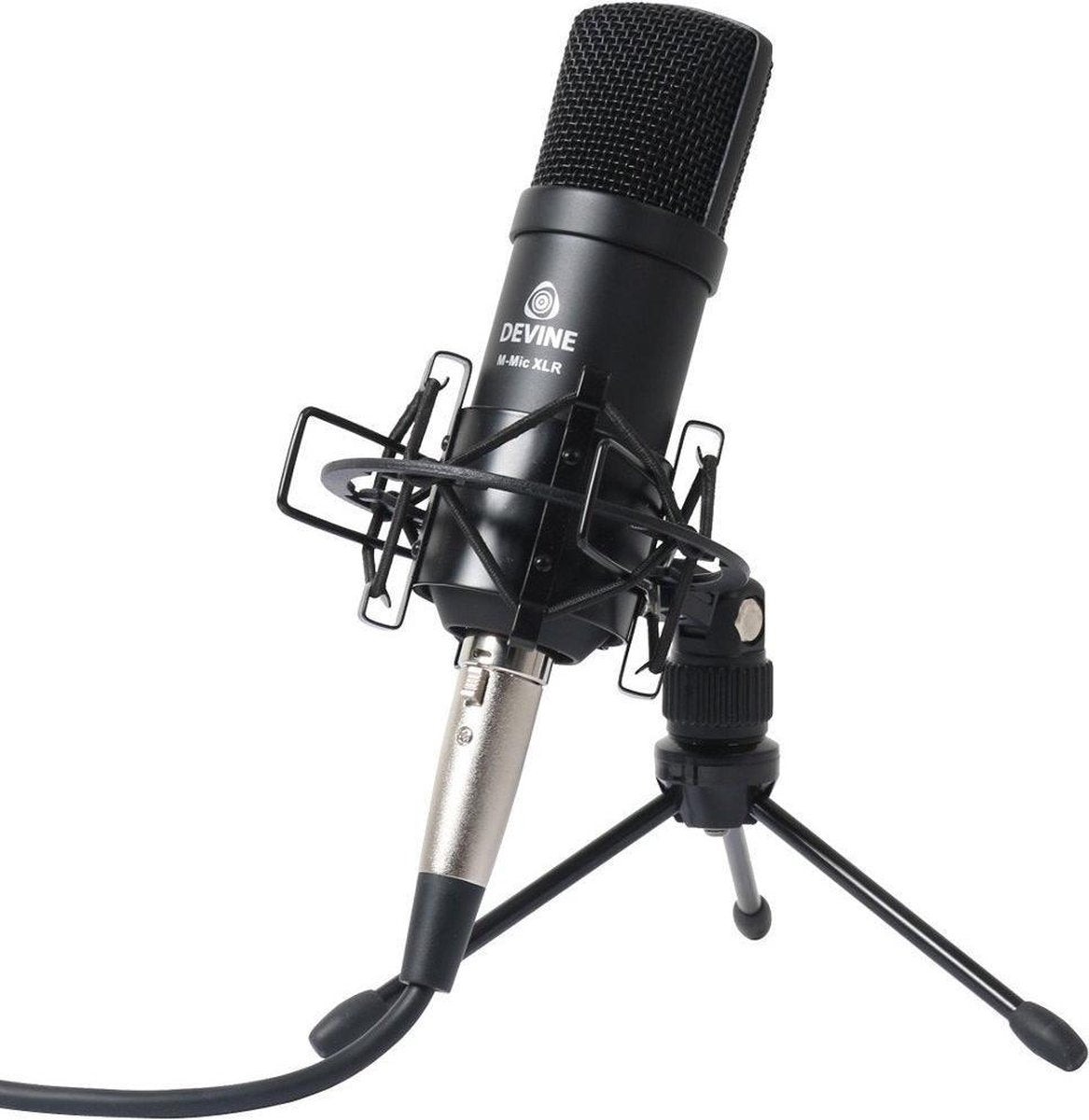Devine M-Mic XLR BK condensatormicrofoon zwart