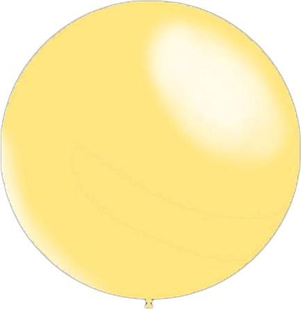 100 stuks - Decoratieballonnen ivoor 28 cm pastel professionele kwaliteit