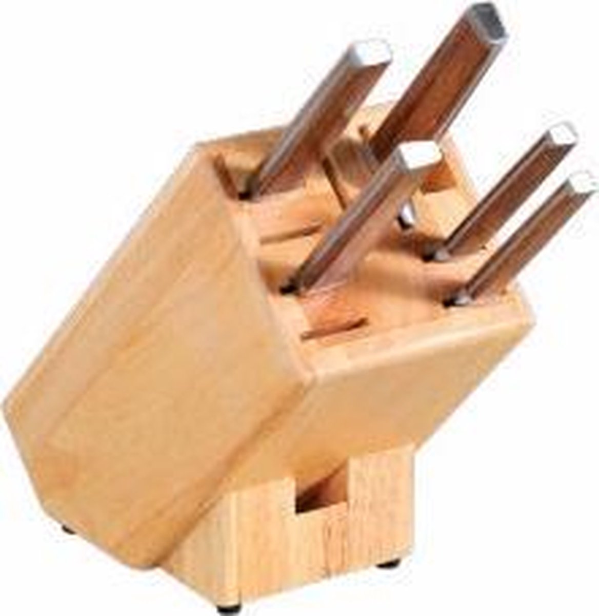 Kesper 57015 messenblok Messenblok met sleuven Hout