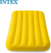 Intex - Kinderluchtbed reisbed - 157 x 88 x 18 cm - Cozy luchtmatras - vinyl - geel
