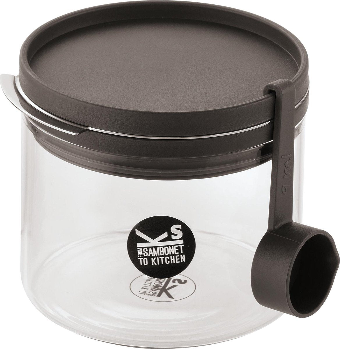 voorraadpot met maatlepel - Sambonet Voorraadpot Met Maatlepel - Sambonet - 500 ml